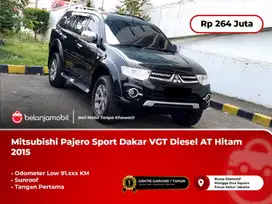 [SUNROOF] Mitsubishi Pajero Sport Dakar VGT Diesel AT Hitam 2015/2016