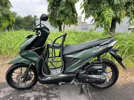 -KM 4Ribu- 2023 HIJAU DOFF Beat Deluxe CBS ISS Honda