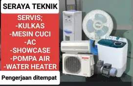 Servis Kulkas,Mesin Cuci,AC Dan Servis Waterheater