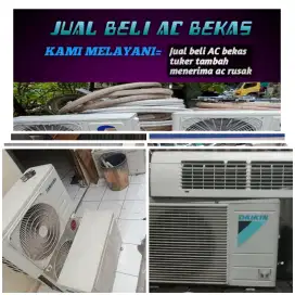 Terima ac bekas rusak