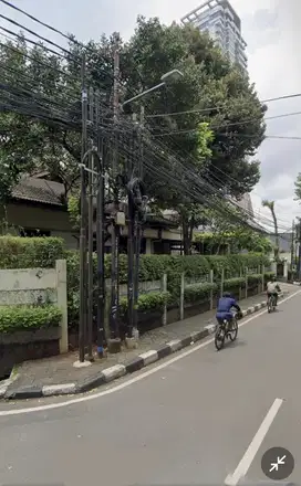 Ruang Usaha Brawijaya Kebayoran Baru Rumah Hook Lokasi Ramai