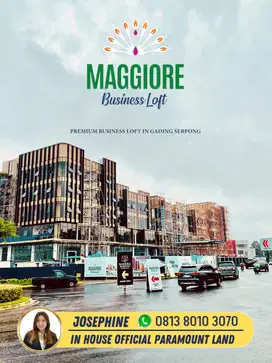 Dijual Maggiore Business Loft Gading Serpong 4 Lantai ada Lift