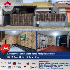 Dijual Rumah Siap Huni Jl. Swadaya Komp. Green Tunas Harapan