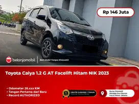 [LOW KM] Toyota Calya 1.2 G AT Facelift Hitam 2023/2024