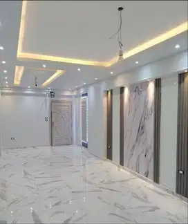 Sekat Plafon Partisi PVC GRC Gypsum Jasa Tukang Pasang Wall Moulding