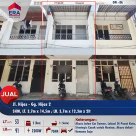 Dijual Rumah Pusat Kota Jl. Hijas Gg, Hijas 2