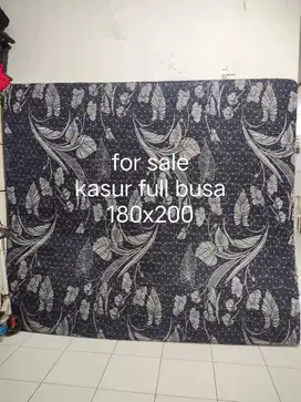 Dijual kasur full busa tebal 21 cm, ukuran 180 cm x 200 cm