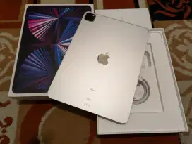 ipad pro M1 128GB 11 mulus fullset ex garansi resmi