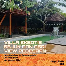 VILLA EKSOTIS SEJUK DAN ASRI VIEW PEDESAAN