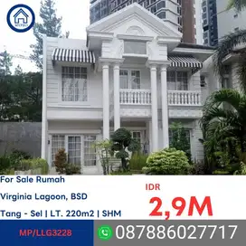 LELANG RUMAH VIRGINIA LAGOON-BSD