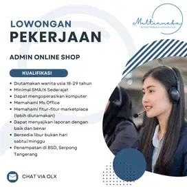 Loker Admin Online Shop