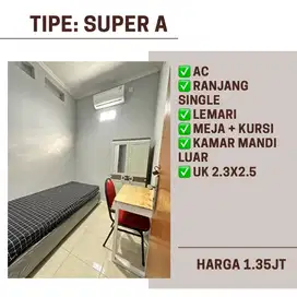 Kost Bulanan Dekat Esa Unggul Ukrida 5mt jalan kaki