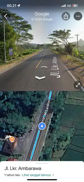 Tanah 2300m di Jalan Lingkar Ambarawa, Kab.Semarang, Jawa Tengah