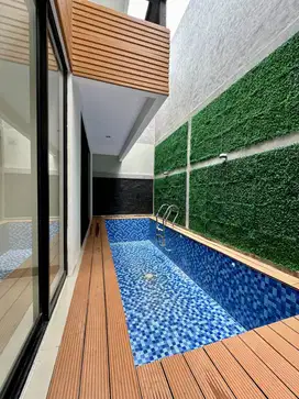 HOT SALE!!RUMAH BRANDNEW DENGAN KOLAM RENANG DI MERTILANG BINTARO JAYA