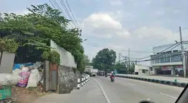 TANAH PINGGIR JALAN RAYA TUGU MANGKANG 1000m SIAP BANGUN JUAL MURAH