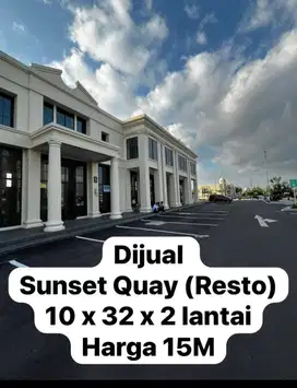 Di Jual Sunset Quay (Resto), CPI Losari.