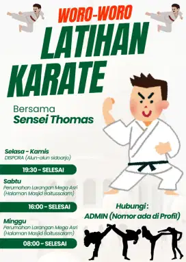 Kursus Beladiri Karate