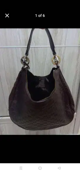 Jual tas gucci coklat