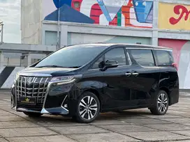 Toyota Alphard 2.4 G ATPM Warna Hitam AT Bensin Facelift Tahun 2020