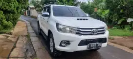 Hilux DC 2.5 G MT 4x4 solar 2017 tgn 1 asli B pjk bln 5/25 Odo 144rb