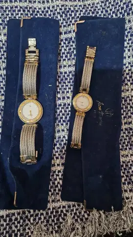 Jean Maurice Jam Tangan Sepasang Cowok Cewek Original (Bekas)