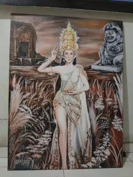 Lukisan ukuran 120 x 90 cm