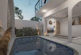 Villa 2 Lantai di Kawasan Wisata Beach Club Yogya