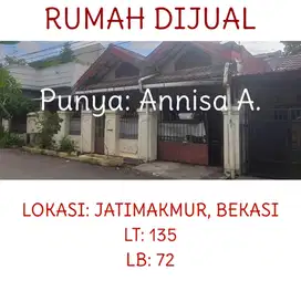 Dijual Rumah Di Jatimakmur Bekasi