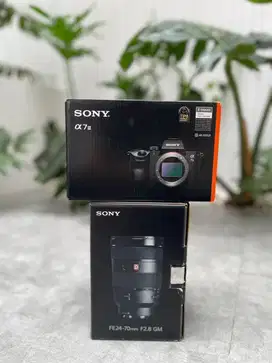 DIJUAL SONY a7iii + Lensa FE24 - 70mm F.28 GM