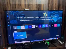 Smart TV Samsung 43inc pakai 8bulan