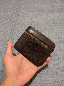 Dompet kulit lacoste vintage original