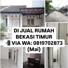 Di Jual Rumah Cluster Bekasi Timur Dekat Tol dan LRT