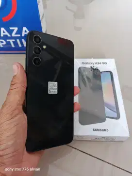 Samsung a34 ram 8/256 mulus originsl  sisinya msh be platik cakep