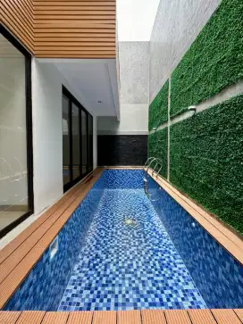 Mertilang Bintaro Jaya sektor 9 rumah brandnew ada kolam renang