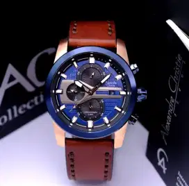 Ready!!Jam tangan Alexandre Christie AC 6562 Pria
