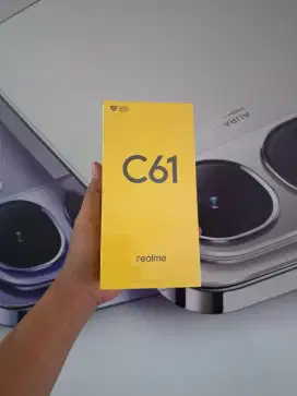 ( Respon cepat wa ) Realme C61 8/128 Garansi resmi 1thn