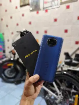 Poco X3 pro 8/256gb fullset biru