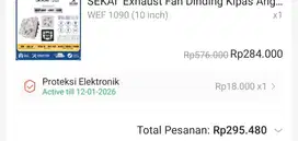 Exhaust fan SEKAI 1090