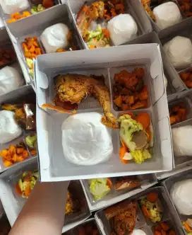 Nasi kotak nasi box katering