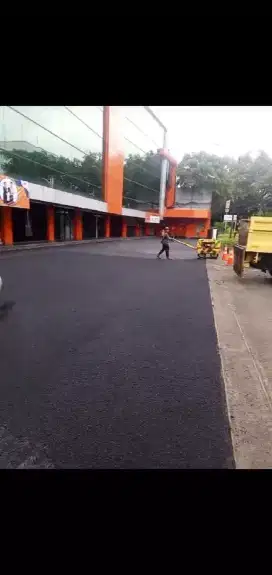Jasa pengaspalan aspal hotmix