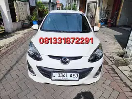 MAZDA 2 1.5 R MATIC THUN 2014 PUTIH LOW KM ASLI SURABAYA