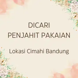 Dicari Penjahit Pakaian