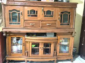 Bufet kayu Jati