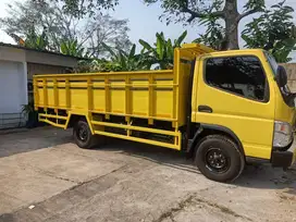 Truk Canter Mitsubishi 4Roda FE71 L Bak-Kayuu