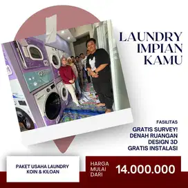 FREE ONGKIR II PAKET USAHA LAUNDRY KILOAN EXPRESS 6 JAM SELESAI