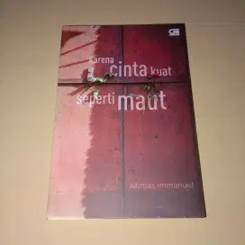 Jual Buku Second: Karena Cinta Kuat Seperti Maut