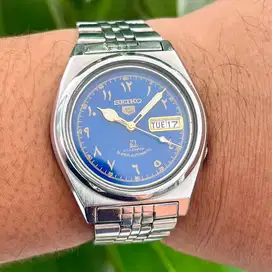 Seiko Automatic Blue Gold Arabic