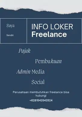 Pembukuan,Pajak  & Admin Media Social