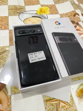 Google pixel 7 pro 128gb fullset garansi beacukai