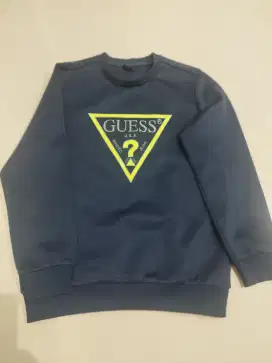 crewneck sweatshirt baju guess anak murah